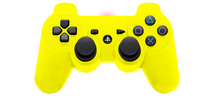 Включи игру желтый джойстик. Геймпад Dualshock 3. Sony Dualshock 3. Геймпад беспроводной Sony Dualshock 3 для ps3. Геймпад Sony PLAYSTATION 2.