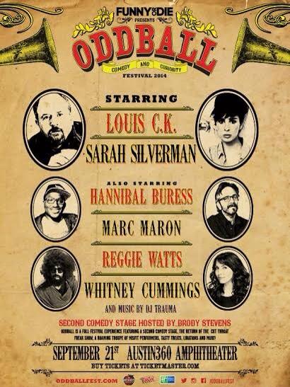CapCityComedy's tweet photo. It's almost here! @OddballFest is next Sunday 9/21! Tix avail. at http://t.co/eL6InpD79P! #comedycomedycomedy http://t.co/PqFISIE6p2