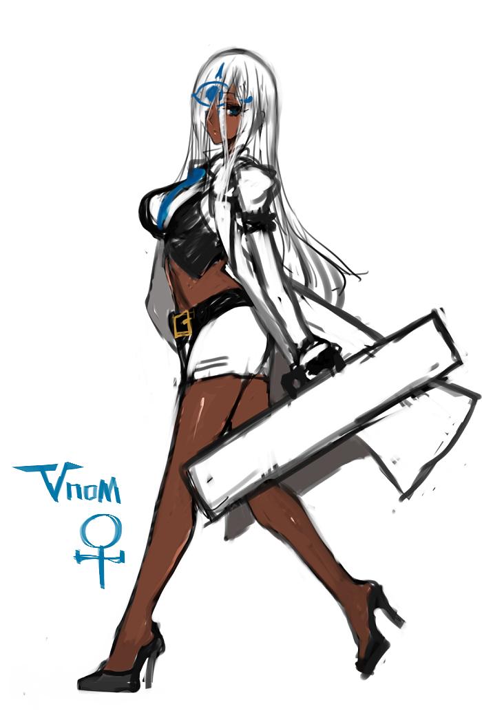 Apt ヴェノム女体化 Ggxxacのストーリーモードで着てた服なら普通にどうにかできるというアレ みんなもヴェノムちゃん描こうよ Http T Co Yewwlzcnqc