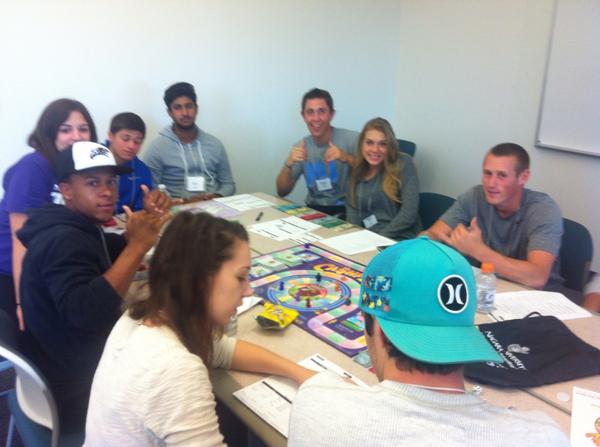 shawndalyphd's tweet photo. Life lessons in a game: BUS 120 retreat http://t.co/kdDtNsAo1j