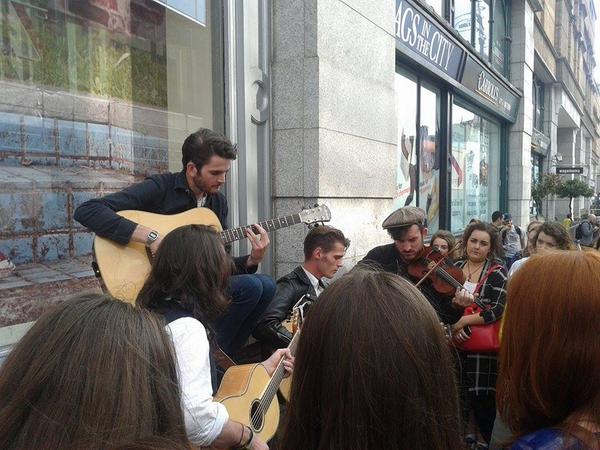 thelizmaguire's tweet photo. Check one off the #IrelandBucketList: Saw @HudsonTaylor live today in #Dublin on a beautiful, sunny and happy day! http://t.co/xe4Ab0ZqK9