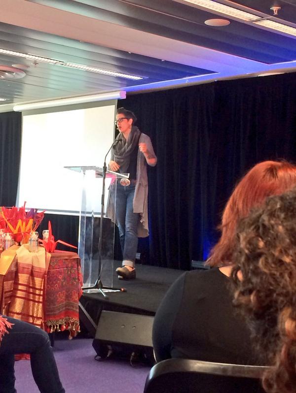 As we are in worship, we will be in service to the world - <a href="/Sarcasticluther/">Nadia Bolz-Weber</a> 
<a href="/UnitingWomenUCA/">UnitingWomen</a> #unitwoms