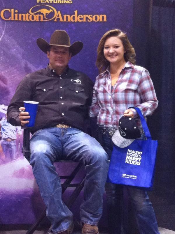 cowsandplows's tweet photo. Met my idol today!! @DownunderHorse had an awesome experience at his clinic!!! #starstruck #amazing #firstclinic http://t.co/9rynbUYqtl