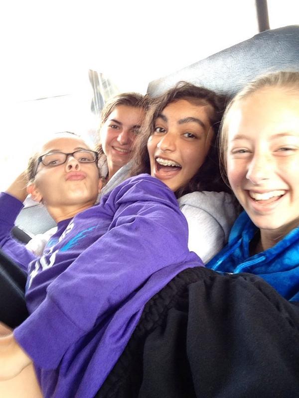 paige_guyton's tweet photo. when you with the CREW!! ☺☺ #posingonpoint @ggunsch13  @LizzyMonkeyhc  @keshadalal http://t.co/j8kEdSMDUL