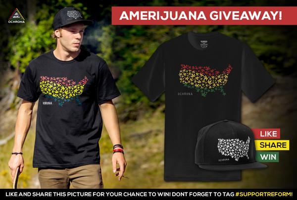 FiveltheZombi's tweet photo. "@HIGH_TIMES_Mag: Amerijuana Giveaway from @ochronainc! #supportreform http://t.co/66ZCvxfYP4" #supportreform!