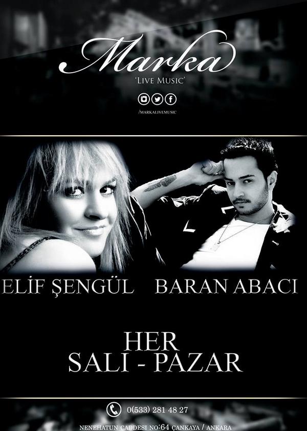 Haftanın 7 Günü Eğlence !

Her Salı &amp; Pazar ELİF ŞENGÜL- BARAN ABACI Marka Sahnesinde Sizlerle !