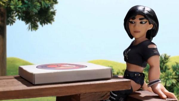 Harley Addams appears this week on an episode of Hastings' animated series "The Inevitable Action Hour".