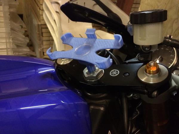 3d printed motorcycle phone mount