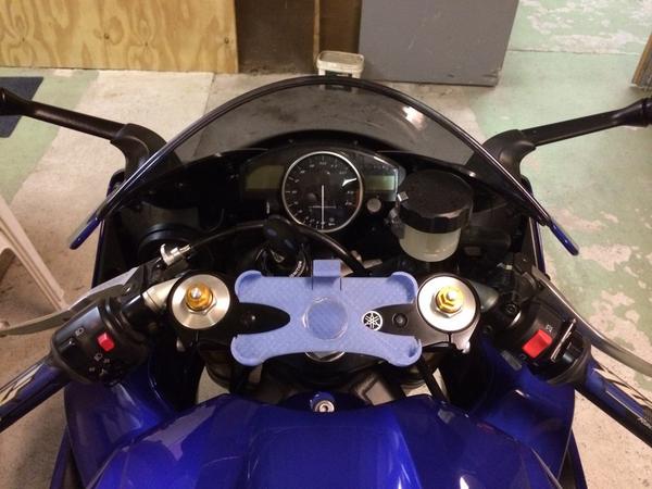 3d printed motorcycle phone mount