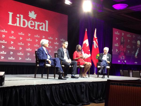 MitzieHunter's tweet photo. Delighted to be sitting on a plenary panel re. Canada's economic future at #Lib14 #LPCOGM @LPC_O http://t.co/dCDcF3jaN8