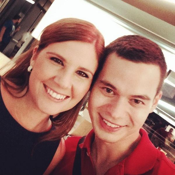 Selfie with Portugal's #eurovision 2012 singer Filipa Sousa at the #ogae #portugal #Setubal concert.