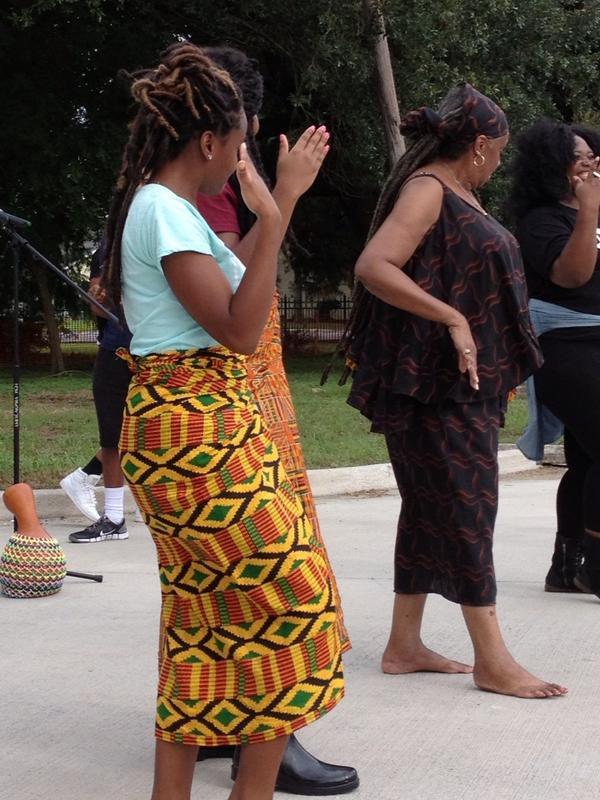African dancers at international Fest