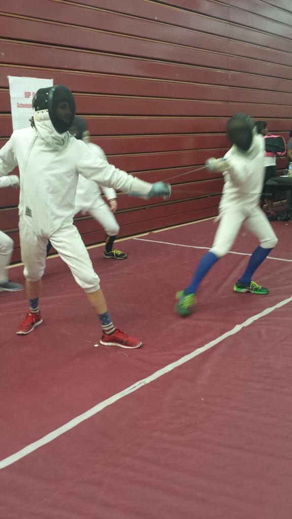 iupfencingprobs's tweet photo. Look at this swag #likeaboss #fencingdemo http://t.co/vUY6LJUvrs
