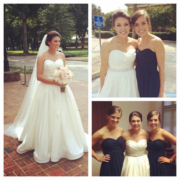 MollyGehrt's tweet photo. She's married!!! And now, we dance! #vestdayever http://t.co/XzBntt5GPA