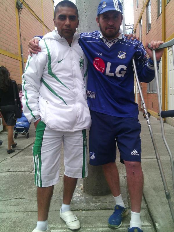 johanlasso84's tweet photo. @CancherosRCN #CancherosRCNSoyCapaz DE VIVIR LA PASIÓN DEL FUTBOL EN PAZ...ES POSIBLE!!! http://t.co/wU0ceDlCzm