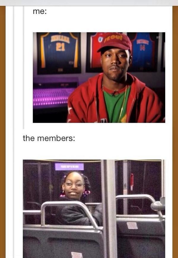 WHEN YOU NEW TO THE CHURCH AND THE PASTOR BE LIKE,
"NEW MEMBERS STAND UP"