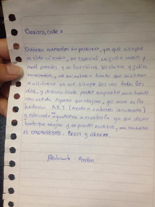 AntOnellaZuniga's tweet photo. Un pedido especial de martita de la fundación A,E,I @mariocalle7tc http://t.co/C71HrBlme9