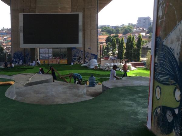 selamat pagi Bandung, janganlupa jam 15an kita resmikan Taman Film Bandung. sampai nanti