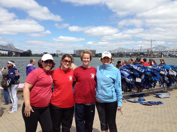 CampTaylorElem's tweet photo. CT staff members of the JCPS Dragon Boat team. @JCPSKY @KaTie_BuG26 http://t.co/40d9Llf2nx