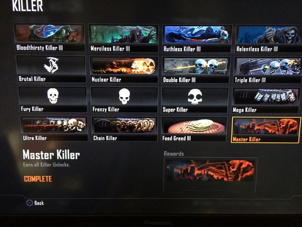 Xa10d's tweet photo. マスターキラーとれました！
#BO2 
#COD http://t.co/OioWNAbfCy