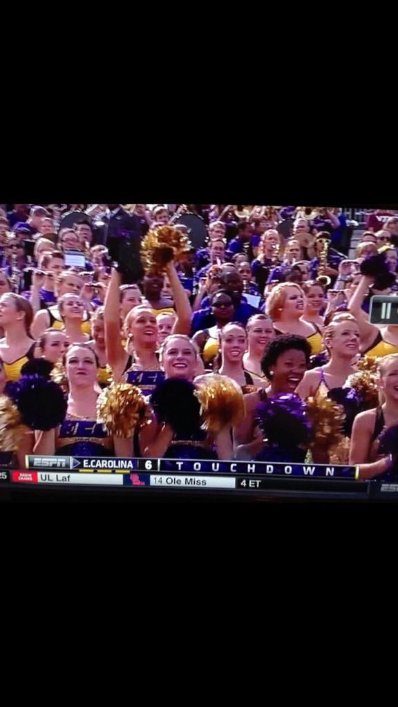Codykeith12's tweet photo. Lookin beautiful as usual @keleighbritt #shespurdy #ECUDT http://t.co/fS8p0Yg7pa
