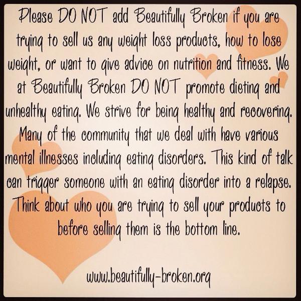 bbroken777's tweet photo. Please read before adding us #bbroken #recovery #healthyliving http://t.co/R9sAIsYwK4