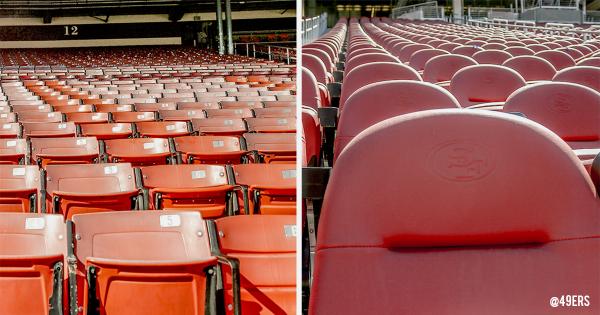 49ers's tweet photo. Rest easy at @LevisStadium, #49ers Faithful seats then and now.

VIEW: http://t.co/ACOa4BYLlz http://t.co/uPMeZugwGH