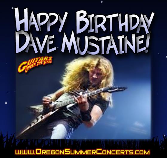 Happy Birthday, Dave Mustaine!
Fav Megadeth song? 