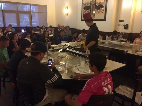 KarlGGGA's tweet photo. Who wants Hibachi! @GGGAgolf #Stuffed http://t.co/wx7ca93XmB