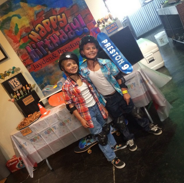 britneyspears's tweet photo. Happy Birthday to my two little baby boys. They are growing up too fast!!! http://t.co/HBhxIZyF3k