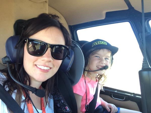 Ashatko's tweet photo. Cheering from the air this time 🚁🚁🚁 #teamatko #HyundaiWRC #RallyAustralia @ChrisAtko http://t.co/DDoySsvzEc