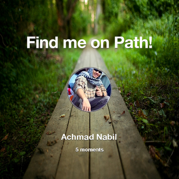 Nabil_Doank's tweet photo. Find me on #Path now! Go to: http://t.co/G2kuWyB4FO! #thepersonalnetwork http://t.co/fHnlJZ0MBl