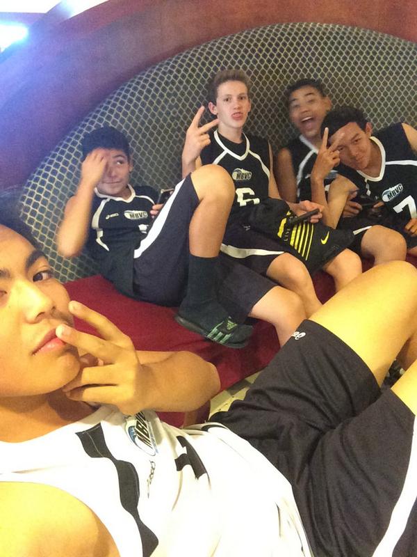 ughedward's tweet photo. stuck with these kids for the weekend #mbvc http://t.co/G96DX4ZwRw