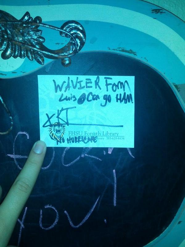 WeOutHereRN's tweet image. My permission slip. #hellzyeah #shelovesme