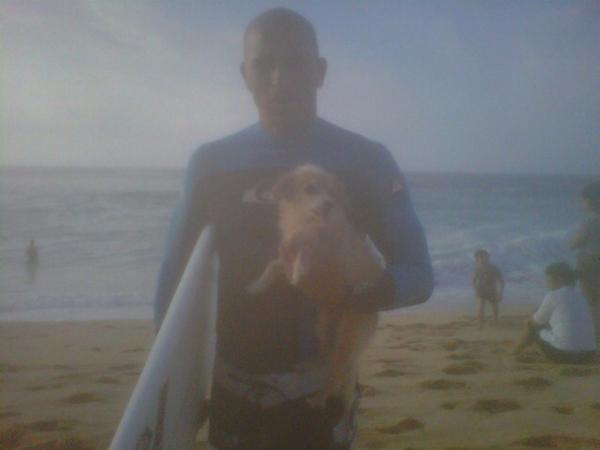R.I.P. Eddie. He has been gone since March 27. Slater didn't even realize he was holding a legend.