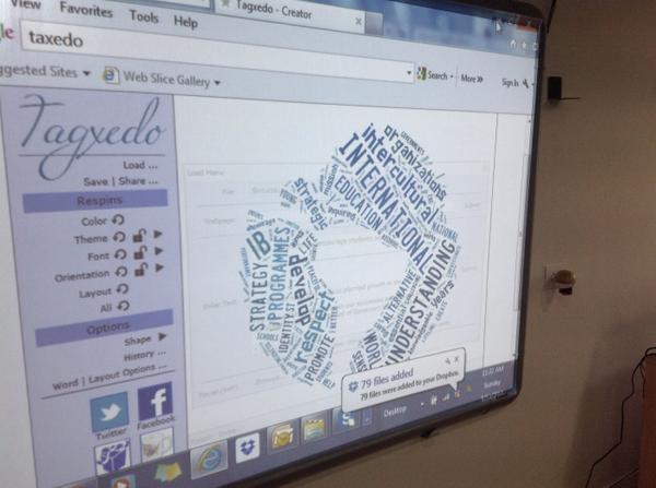 SpashEducation's tweet photo. Visible thinking. What do IB documents say about teaching and learning? Using wordle/tagxedo. #ibrnv #ibpyp #pypchat http://t.co/9cAc55I2N1