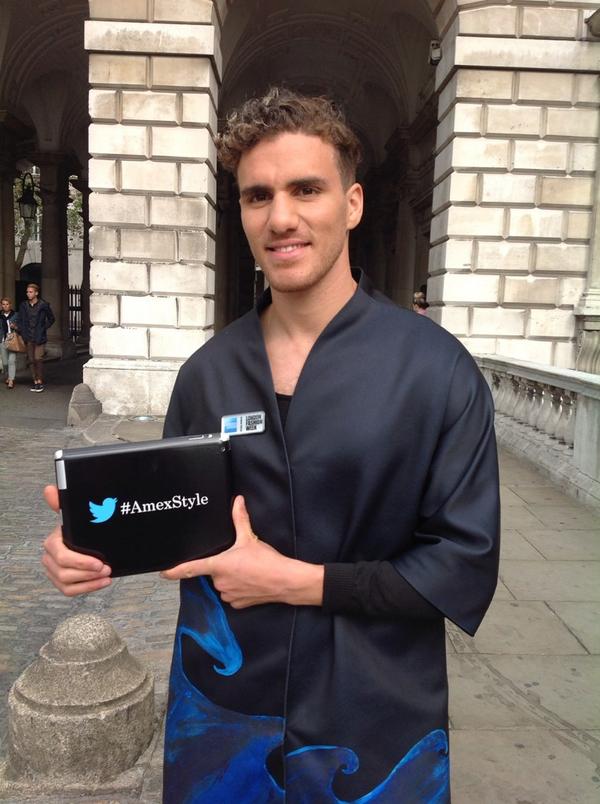 SwedeHarriet's tweet photo. @LondonFashionWk the Amex insiders are back at #LFW ready to help http://t.co/3qCJ3eA1JS