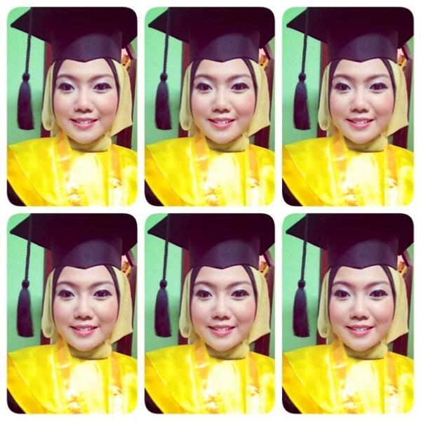 Time to graduate! but first let me take a #selfie :))