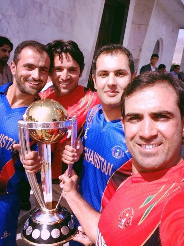 What a moment.frist time in the history of Afghanistan.feel proud and proud.##2015WorldCup##