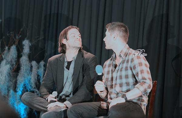 ritafineheart's tweet photo. #9yearsofSPN @JensenAckles @jarpad @WinchesterBros @SuperWiki #J2 Part2 Please Don’t Remove the logo and re-edit. http://t.co/Qe746UZV7c