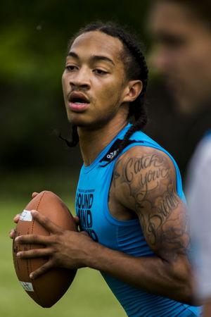 DetriotPolice's tweet photo. Jayru Campbell arraigned, held on $350,000 bond after incident with girlfriend over a phone http://t.co/pdazq57sS6 http://t.co/gVVVWjuR2z