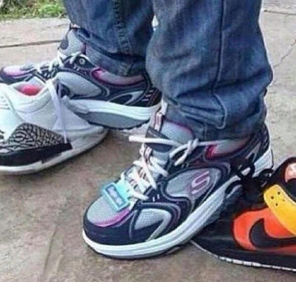 skechers vs jordans