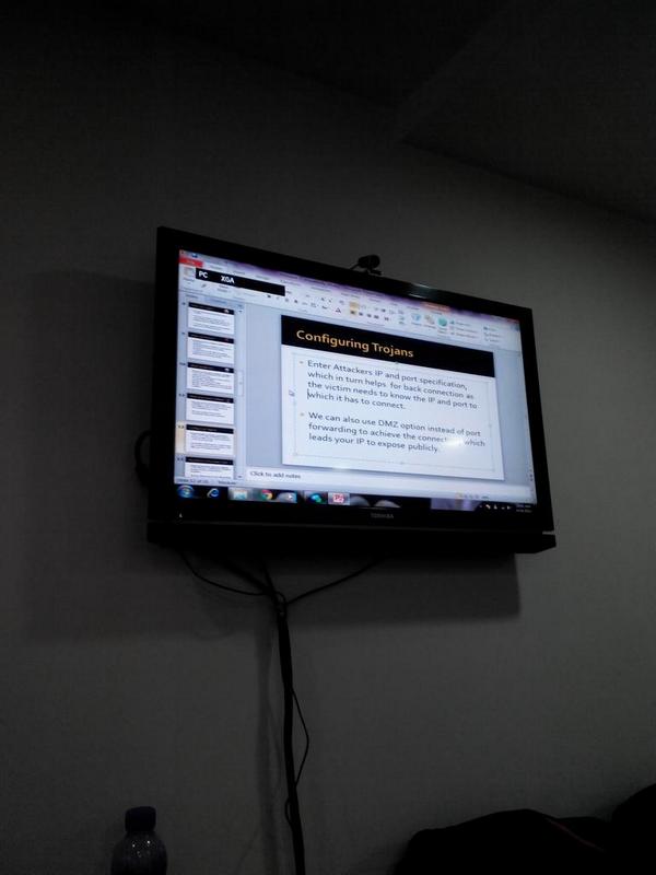 doy143in's tweet photo. #nullhyd humla on creation and detection of Trojans by @0xmahesh http://t.co/2Jj4s2HuiC