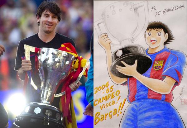 HarapBio's tweet image. RT“@Bolanet: kplg.co/B5vi - Enrique: Messi Lebih Hebat Dari Kapten Tsubasa http://t.co/Q7pzYu1QUI”