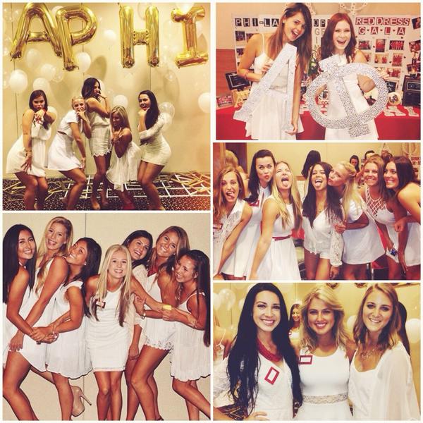 We had such a blast further getting to know so many amazing women today at philanthropy night!❤️ #RatherBeAPhi