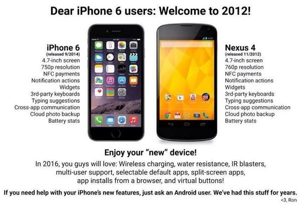 dramasmiles's tweet image. #iPhone6 #AndroidHadItFirst #AppleIsRotting