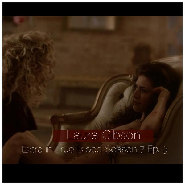 _OohLaLaura_'s tweet photo. My Cameo role in #TrueBlood #Season7 #Episode3 ! http://t.co/atIaGTP2gy