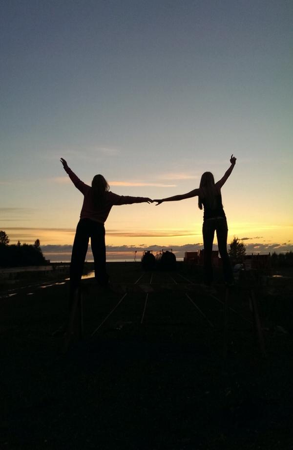 Alaska Lovin'💖😊 #SunsetSilhouette  @BruneauHaley