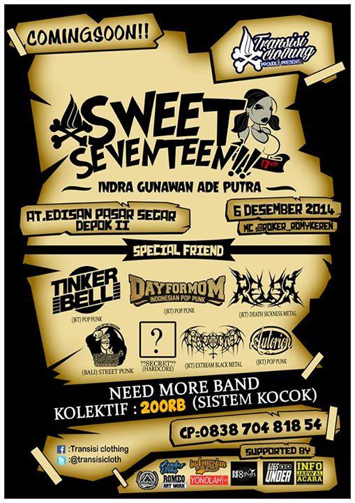 COMINGSOON <a href="/transisicloth/">TRANSISI CLOTHING™</a> present: 6 DES 2014 AT. @Edisanmusic dpk2 REGIS BAND: 200RB CP:083870481854