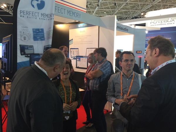 stenysolitude's tweet image. Crowdy booth of @Perfect__Memory at @IBCShow #knowledgeCuration